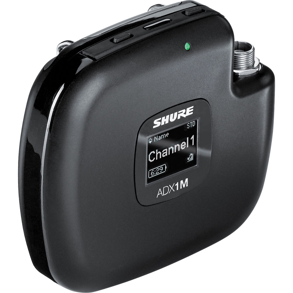 

Беспроводной передатчик Shure ADX1M Digital Micro Bodypack Wireless Transmitter