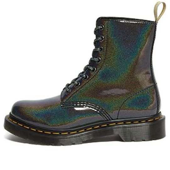 Ботинки Dr. Martens Vegan 1460 Pascal Gunmental, черный