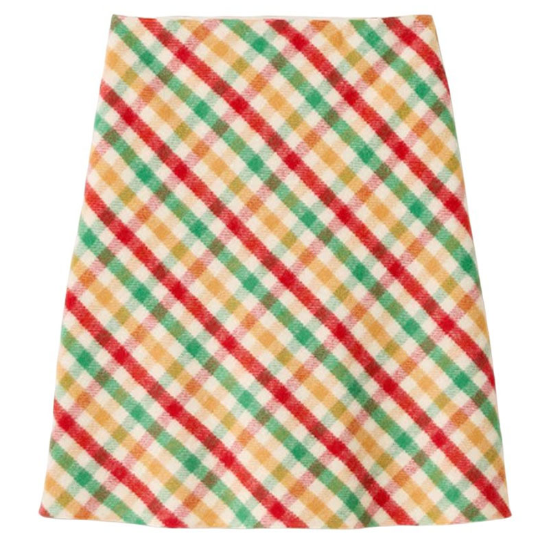 

Повседневная короткая юбка женская MIU MIU, мультиколор