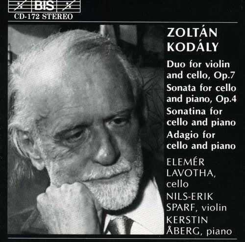 

CD диск Kodaly / Lavotha / Spark / Aberg: Duo for Violin & Cello