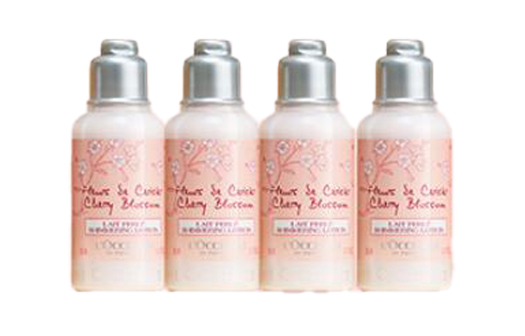 L'OCCITANE Cherry Blossom Travel Kit Лосьон для тела Увлажняющий Ароматный 35мл*4/35мл*5/35мл*6/75мл/75мл*2 LOCCITANE, 35ml*4 — фото 2