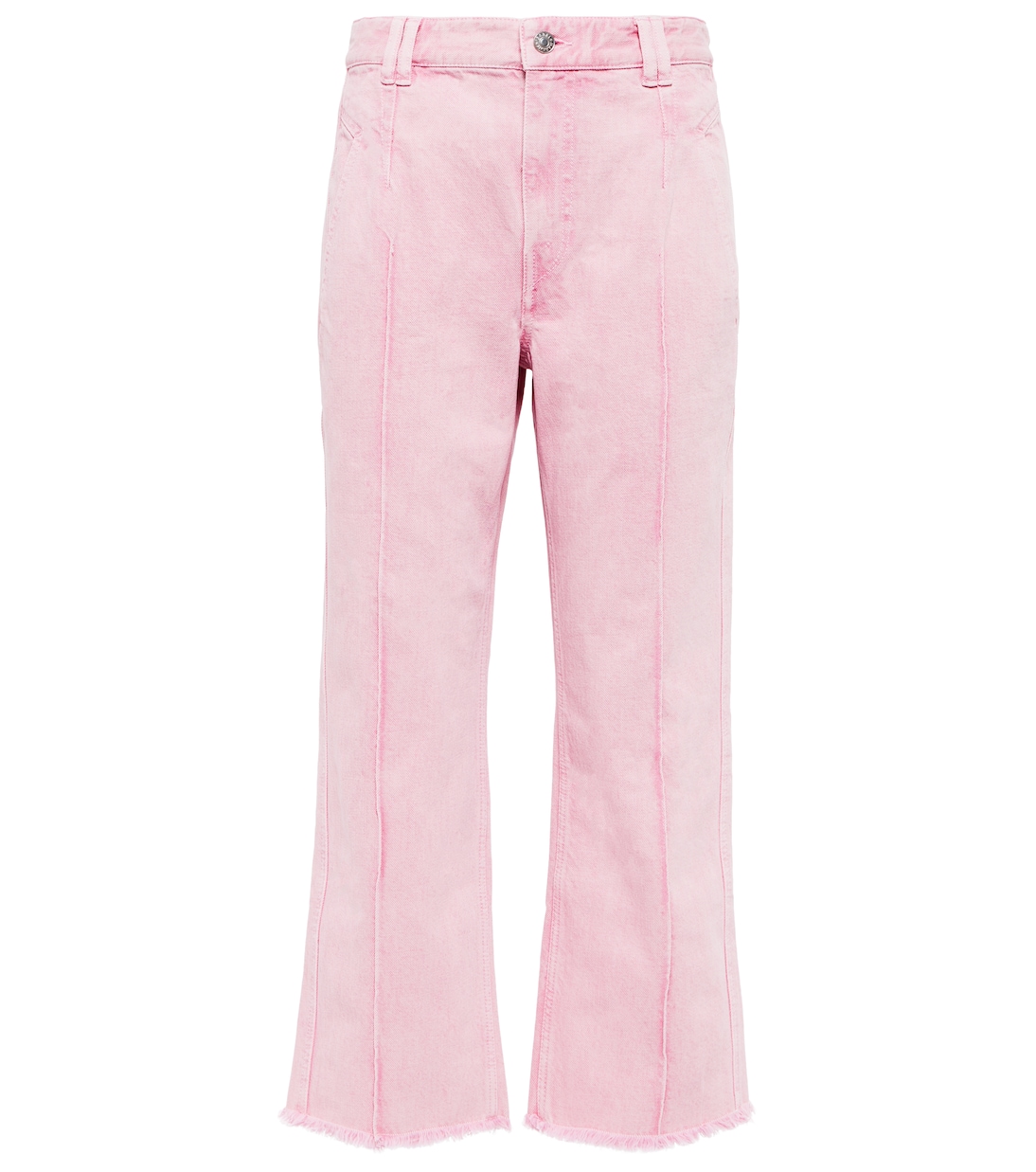 

Укороченные джинсы Tricia с высокой талией Marant Etoile, Light Pink