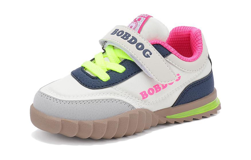 

Износостойкие противоударные детские повседневные кроссовки Kids' BOBDOG, бежевый/белый/темно-синий/синий