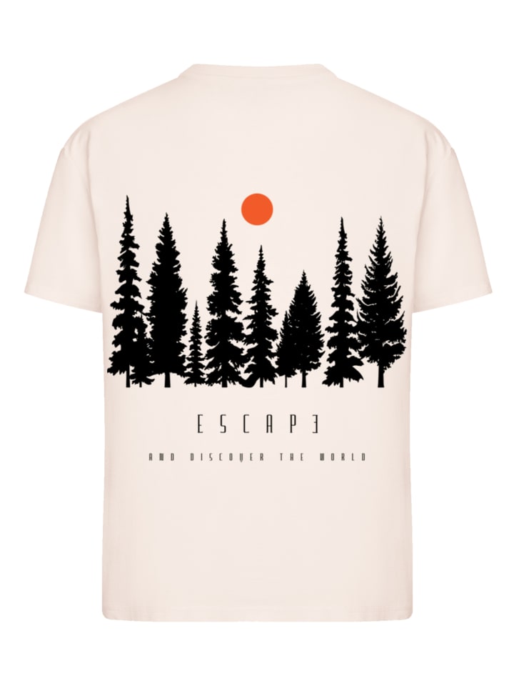 

Женская повседневная футболка Escape Discover the World Forest в розовом цвете F4NT4STIC, Розовый, Женская повседневная футболка Escape Discover the World Forest в розовом цвете F4NT4STIC