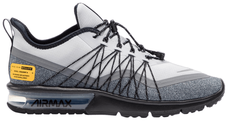 

Кроссовки Nike Air Max Sequent 4 Utility 'Wolf Grey', серый