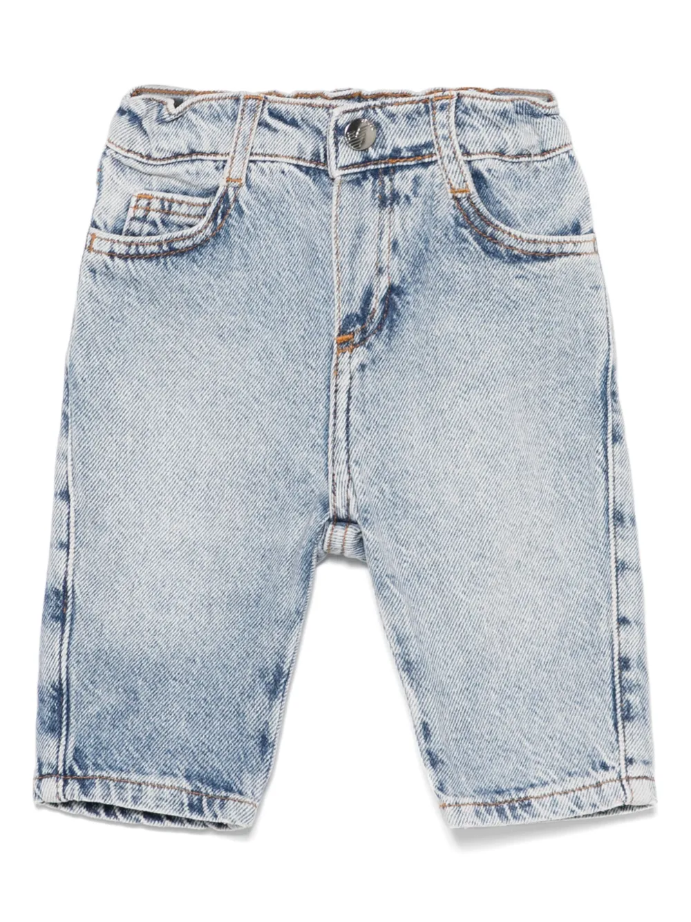 

Прямые джинсы Emporio Armani Kids, синий