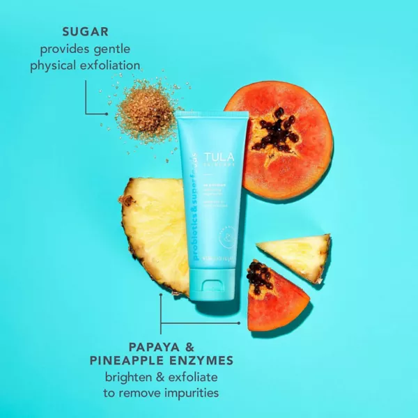 Так полированный отшелушивающий сахарный скраб Tula Skincare — фото 3