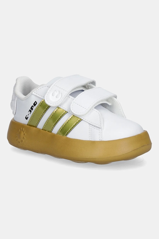 

Детские кроссовки DROIDS Grand Court Adidas, белый
