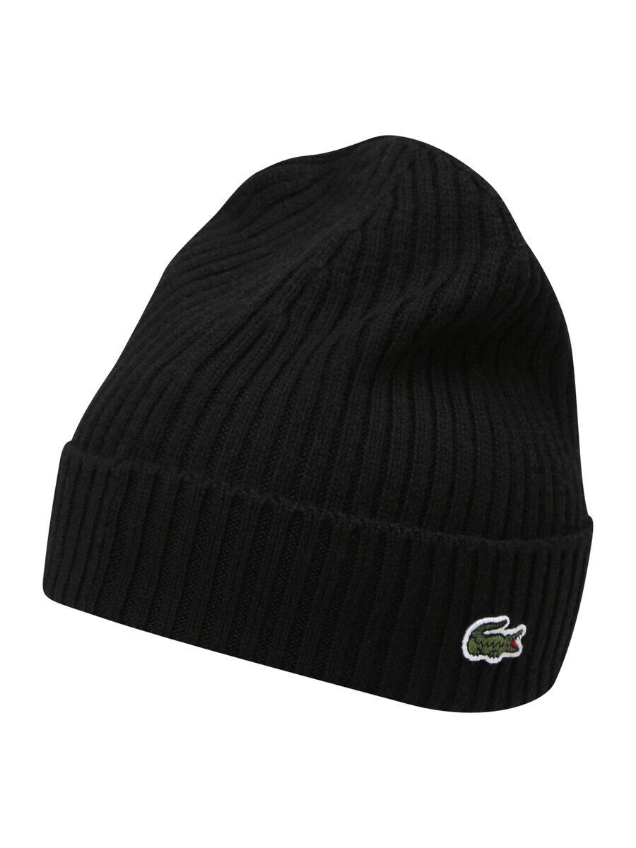 

Шапка LACOSTE Beanie, черный