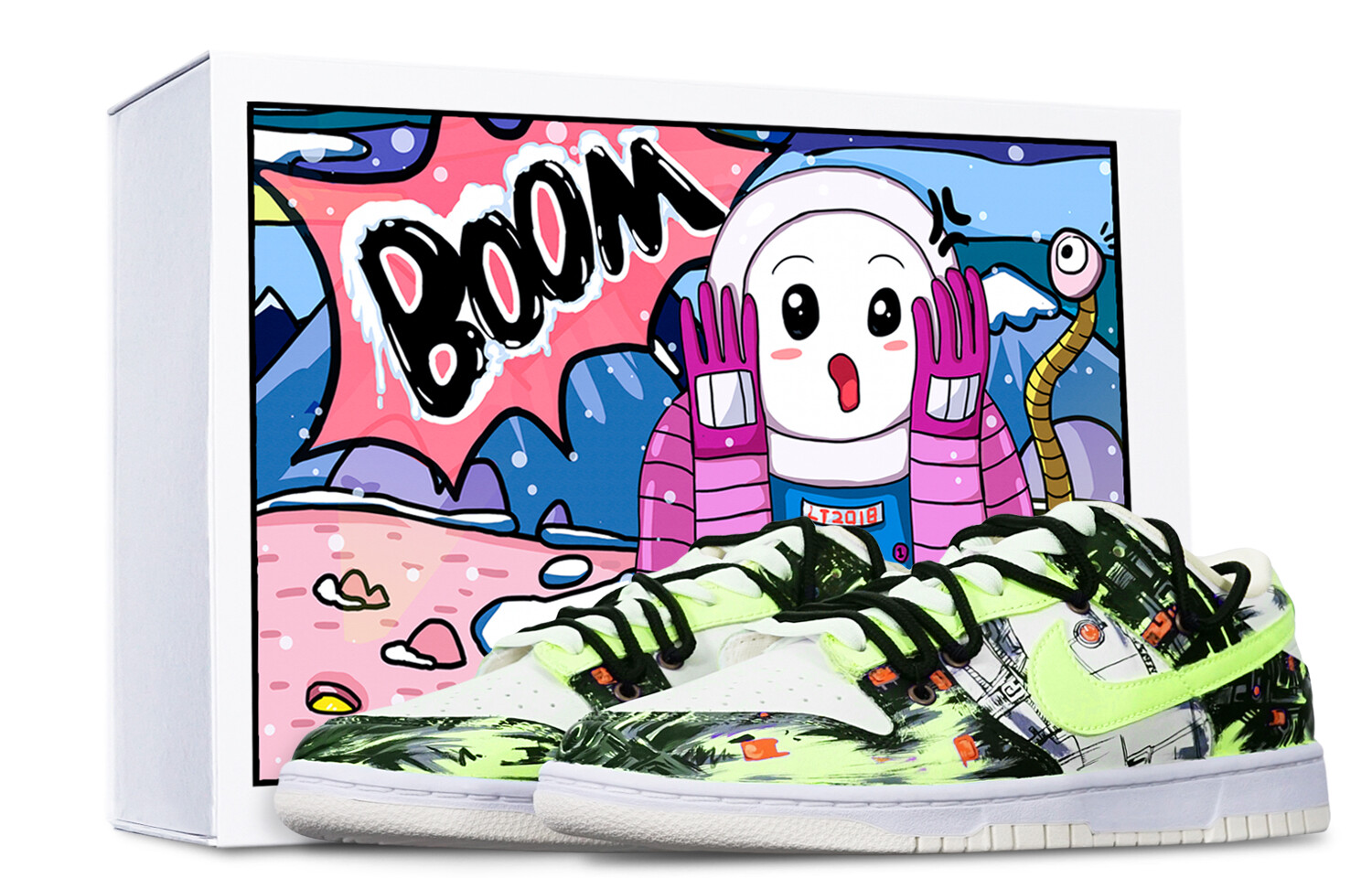 

Кроссовки для скейтбординга Dunk мужские с низким верхом желто-белые Nike, Белый, Кроссовки для скейтбординга Dunk мужские с низким верхом желто-белые Nike