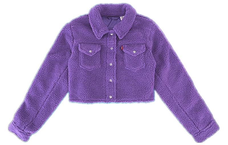 

Короткое пальто женское фиолетовое Levis, Фиолетовый, Короткое пальто женское фиолетовое Levis