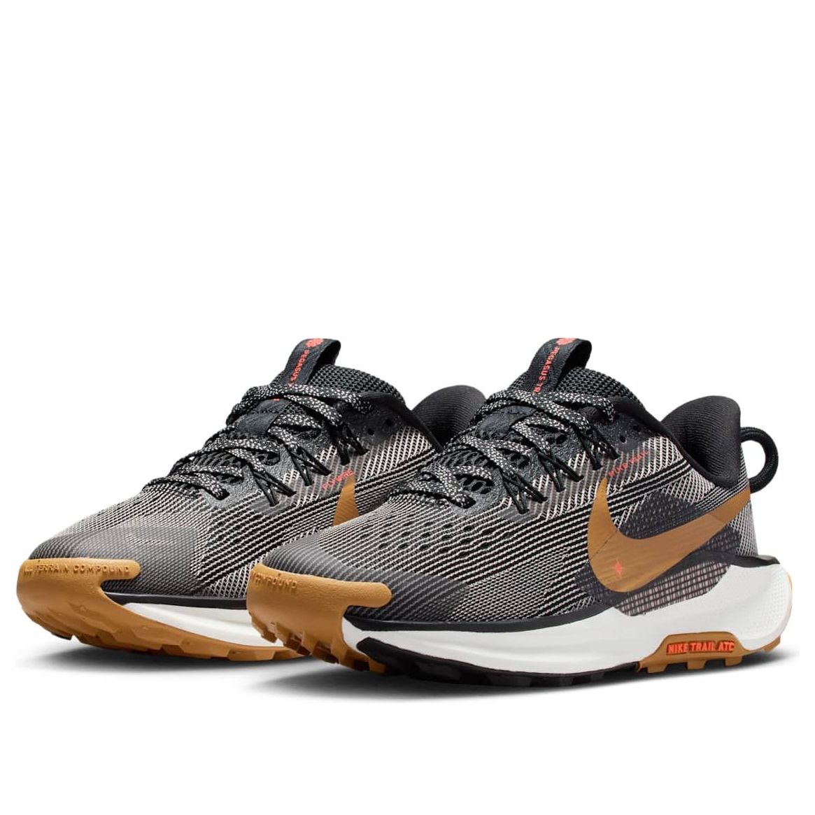 (GS) Nike Pegasus Trail 5 'Black' — фото 4