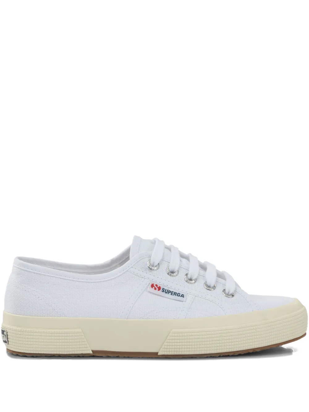 Кроссовки на шнуровке Superga, белый