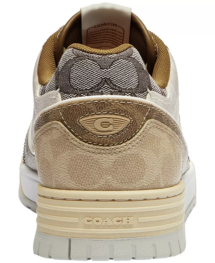 Мужские кроссовки Mixed Signature Soho с круглым носком Coach, мультиколор — фото 3