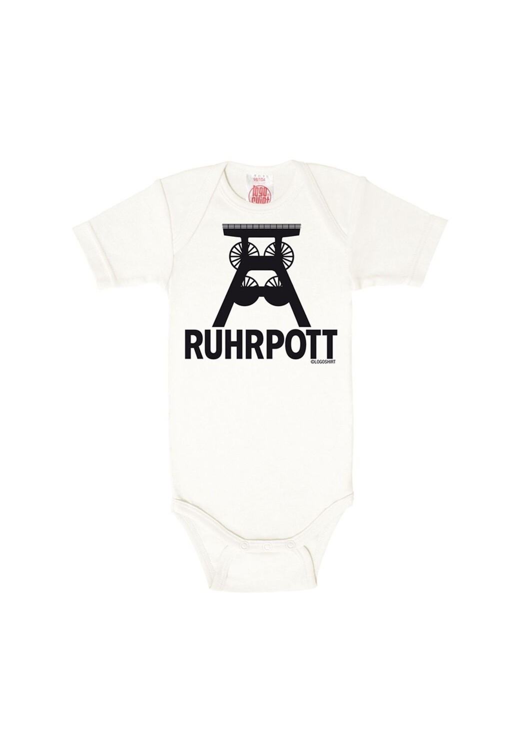 

Детское тело Рурпотт LOGOSHIRT, цвет Almost White