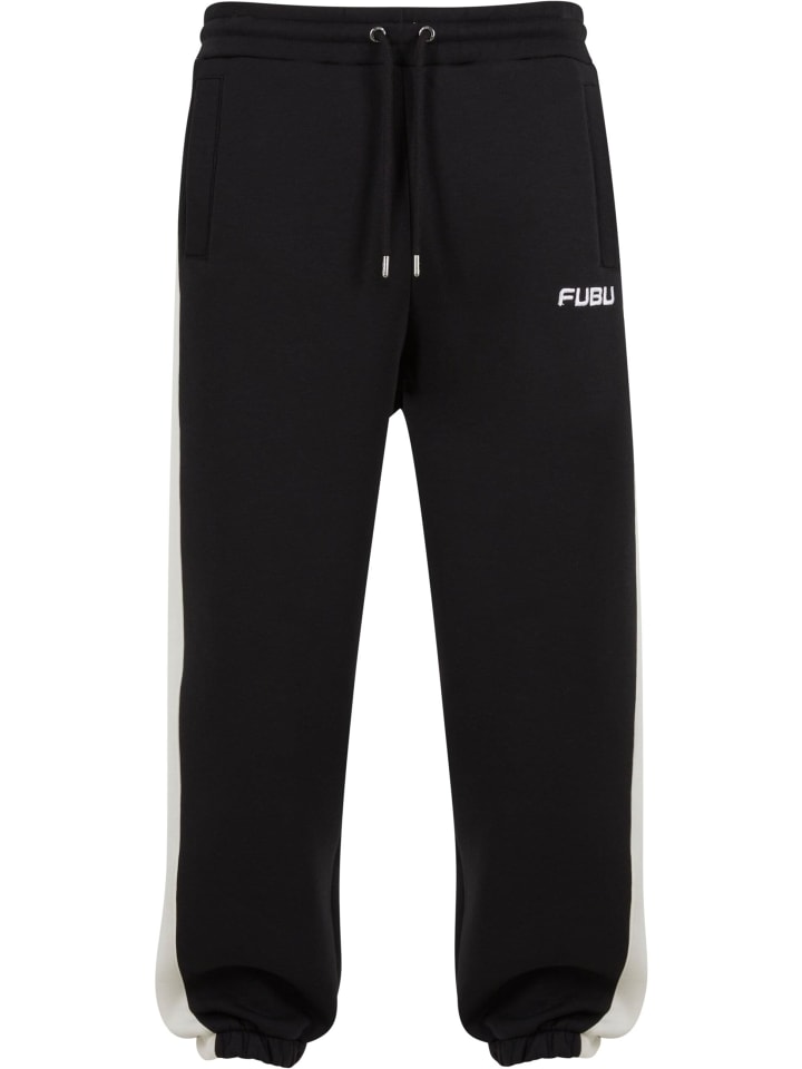 

Спортивные брюки FUBU черного/песочного/белого цвета FUBU