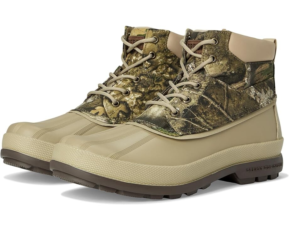 

Ботинки Sperry Cold Bay Chukka Realtree, оливковый