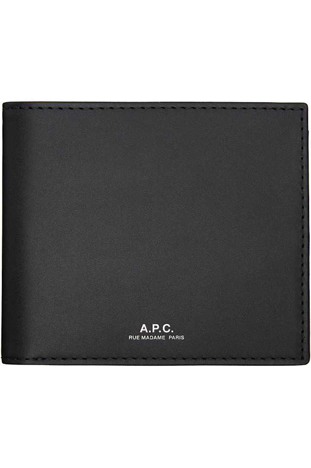 

A.P.C. Черный алюминиевый кошелек