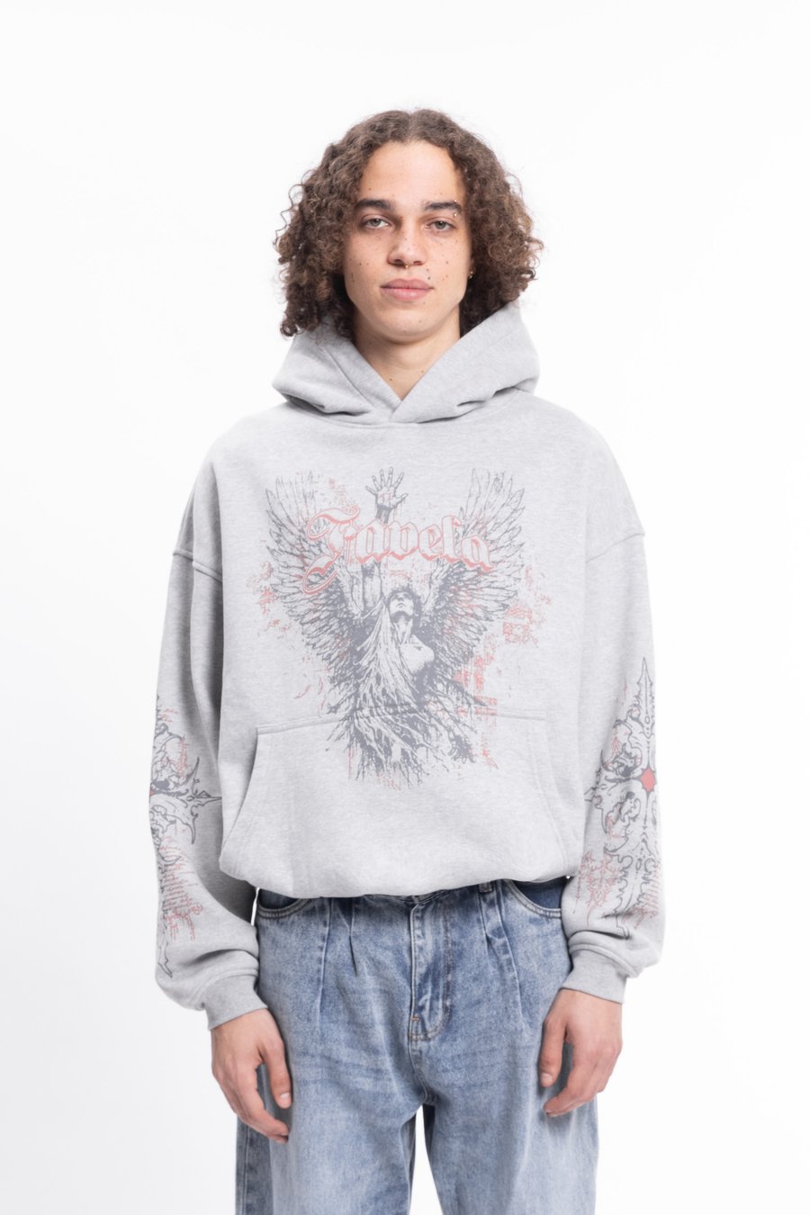 

Худи FAVELA UNISEX, Grey Melange/Grey