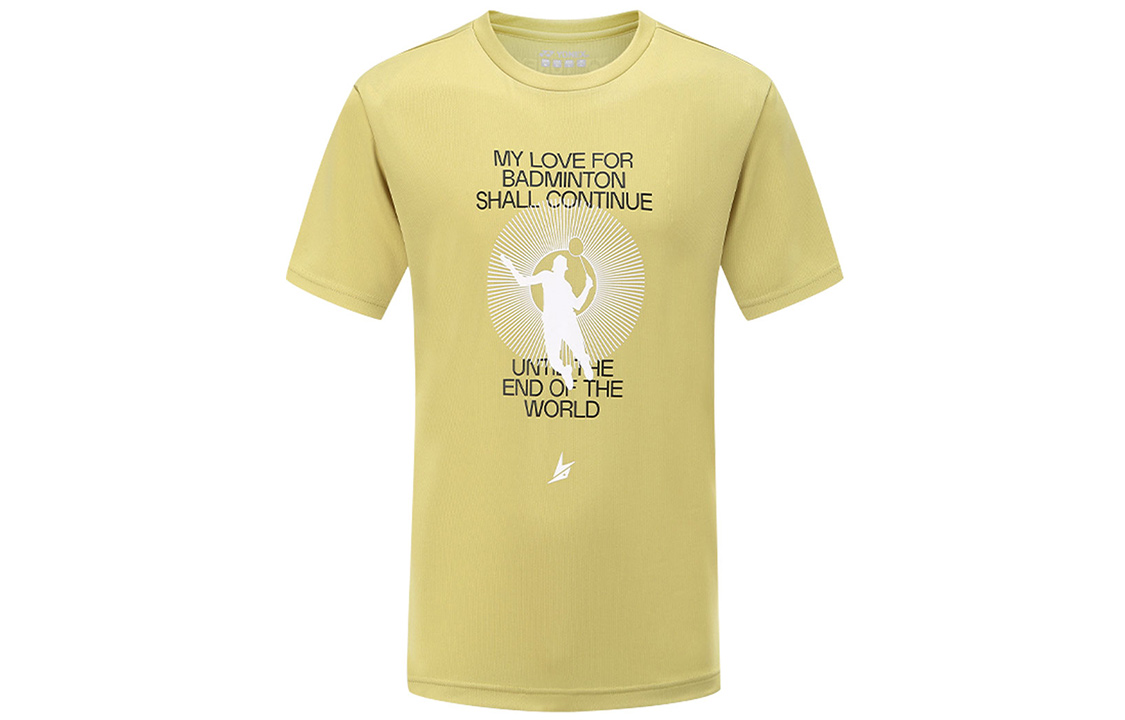 

YONEX Футболка мужская цвета хаки