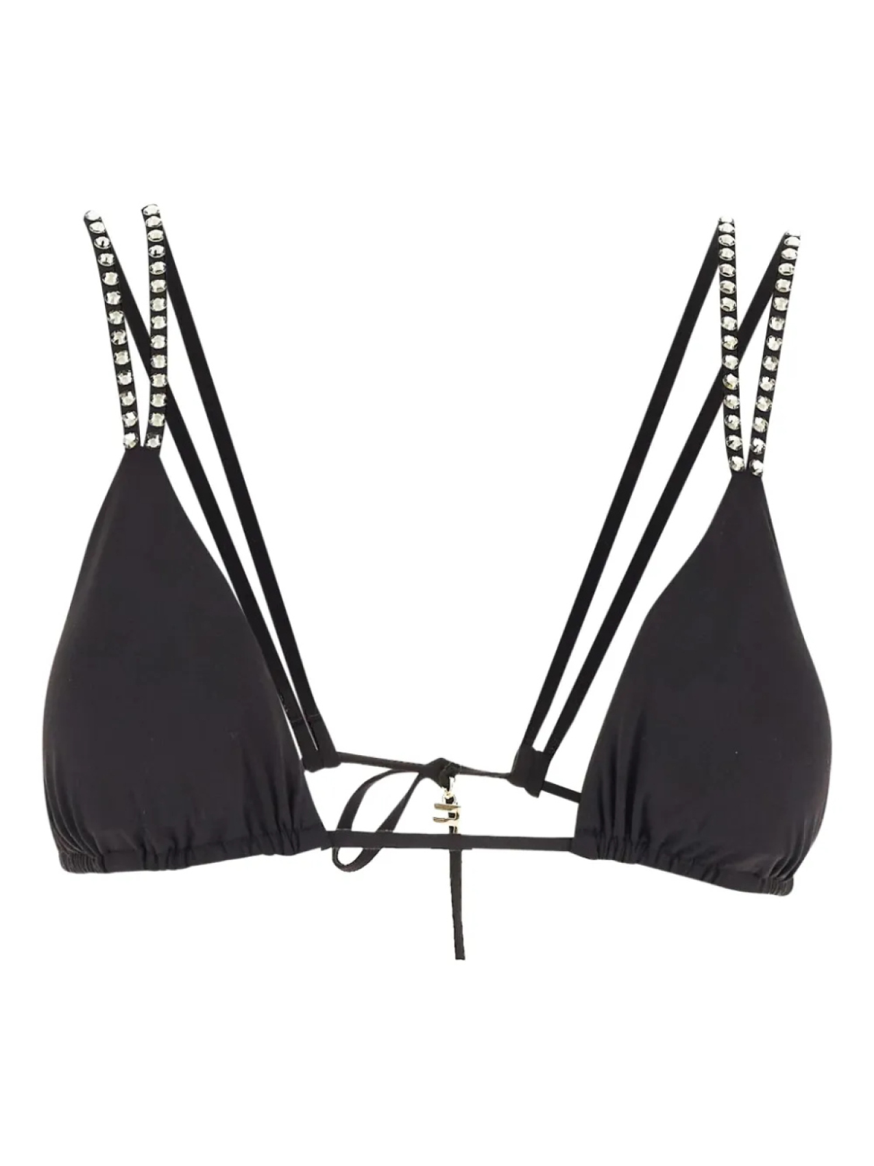 

Fisico топ бикини с заклепками, черный