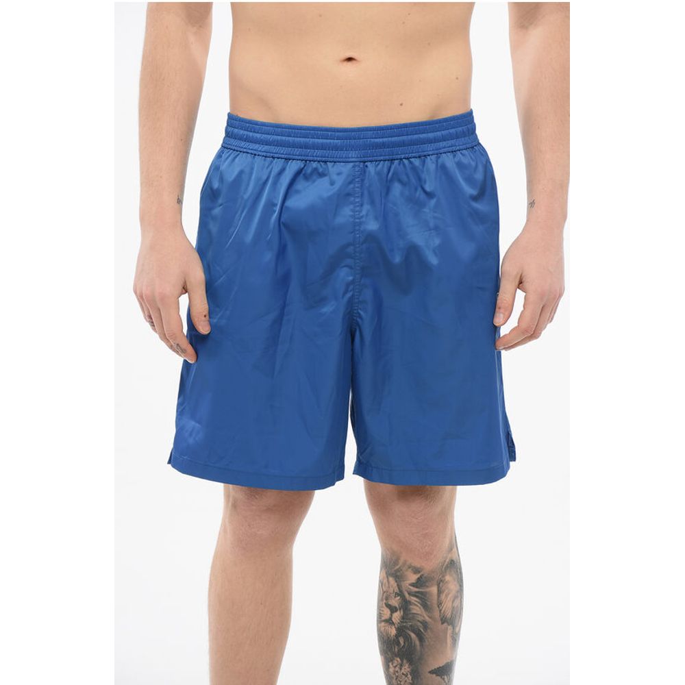 

Однотонные шорты для плавания ARROW SURFER с напечатанным логотипом Off-White, Blue