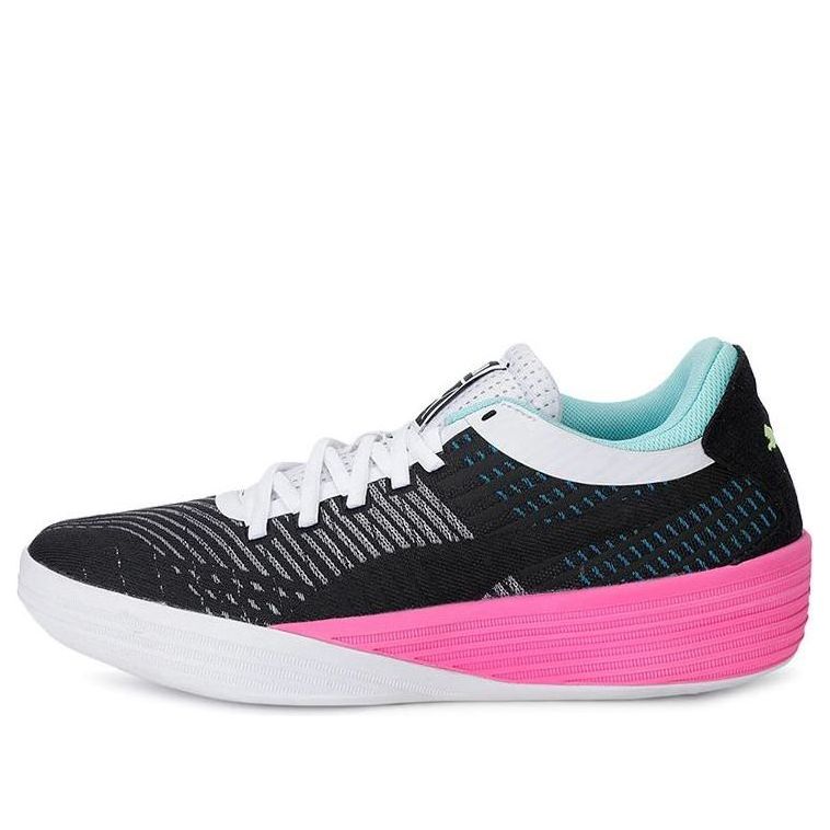

Кроссовки PUMA Clyde All-Pro 'Black Luminous Pink' 194039-02, черный