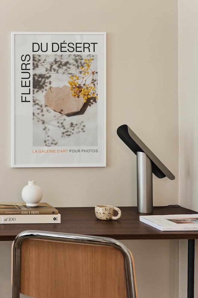 

Плакат fleurs du desert Postery, 50x70 см, белый
