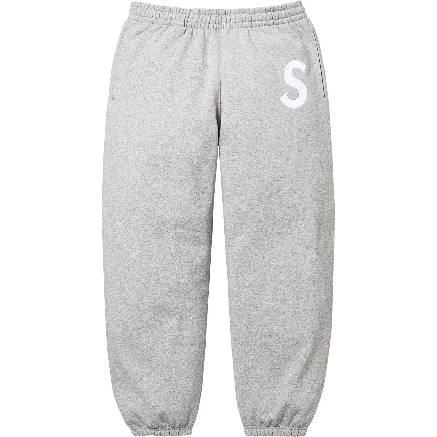 Камуфляжные спортивные штаны с логотипом Supreme, серый/grey