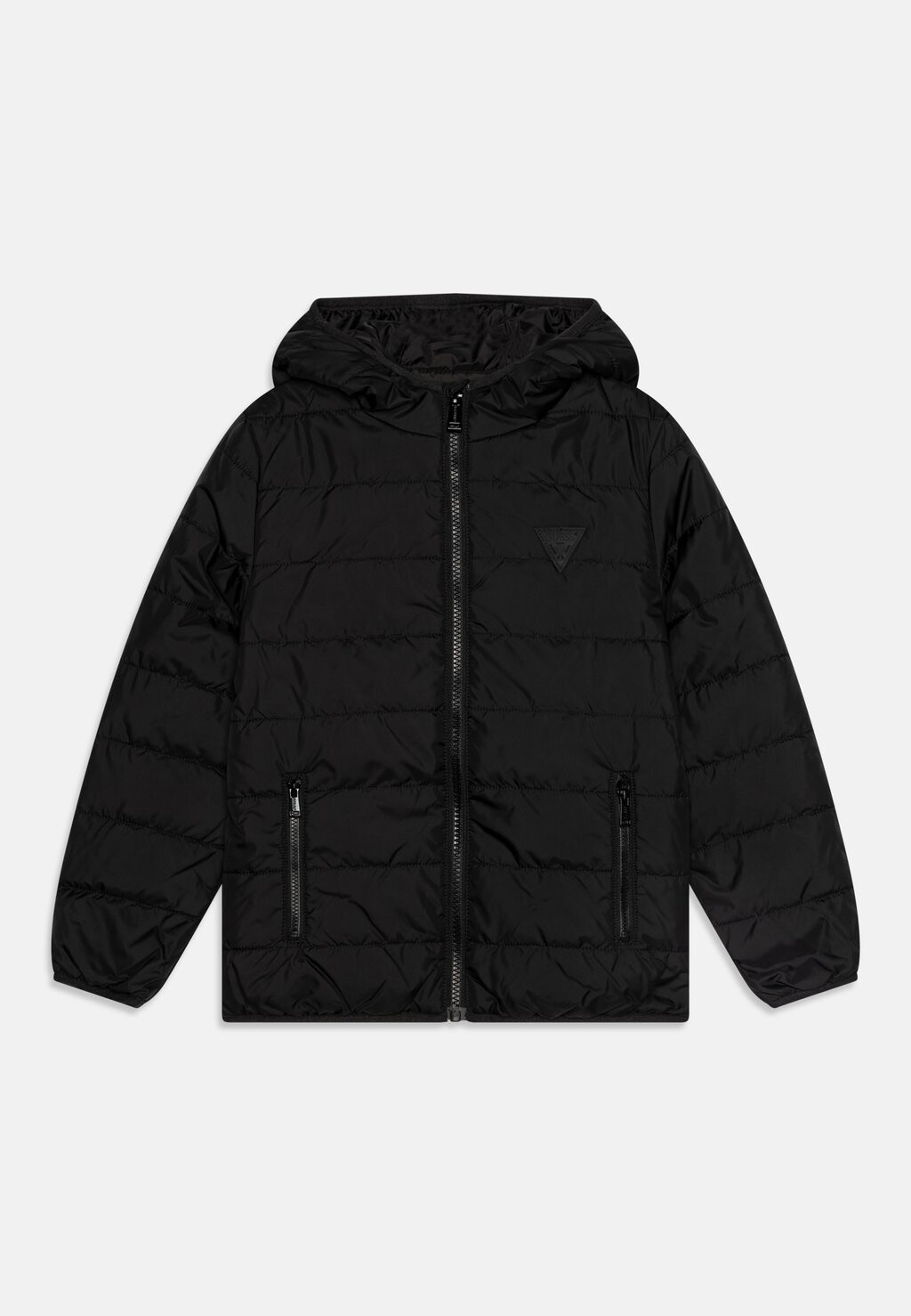 Зимняя куртка CORE JUNIOR HOODED PADDED PUFFER ZIP UNISEX Guess, черный — фото 3