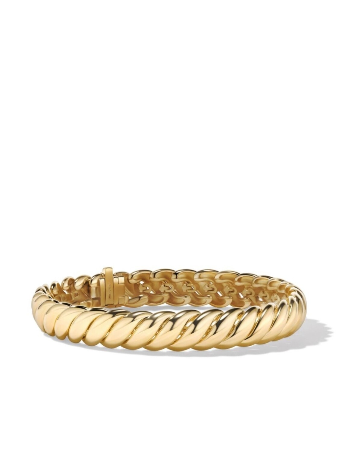 

Браслет Sculpted Cable из желтого золота David Yurman, золотой