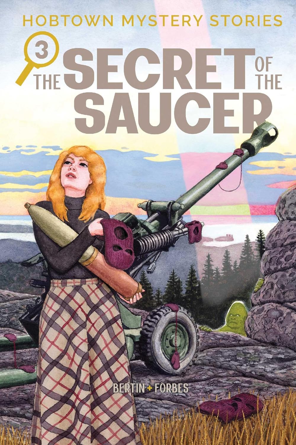 

Hobtown Mystery Stories Vol. 3: The Secret of the Saucer (Oni Press)