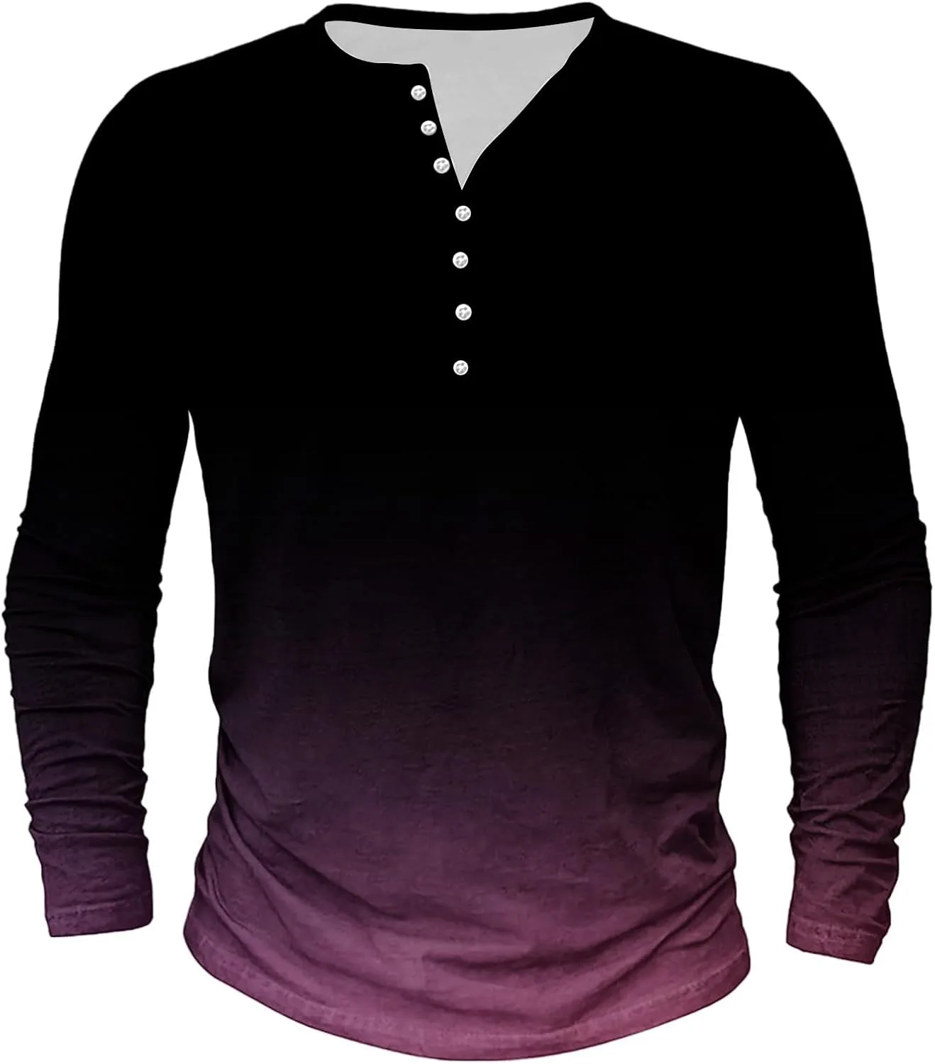 

Мужская футболка с градиентом, принт, Slim Fit FZYLQY
