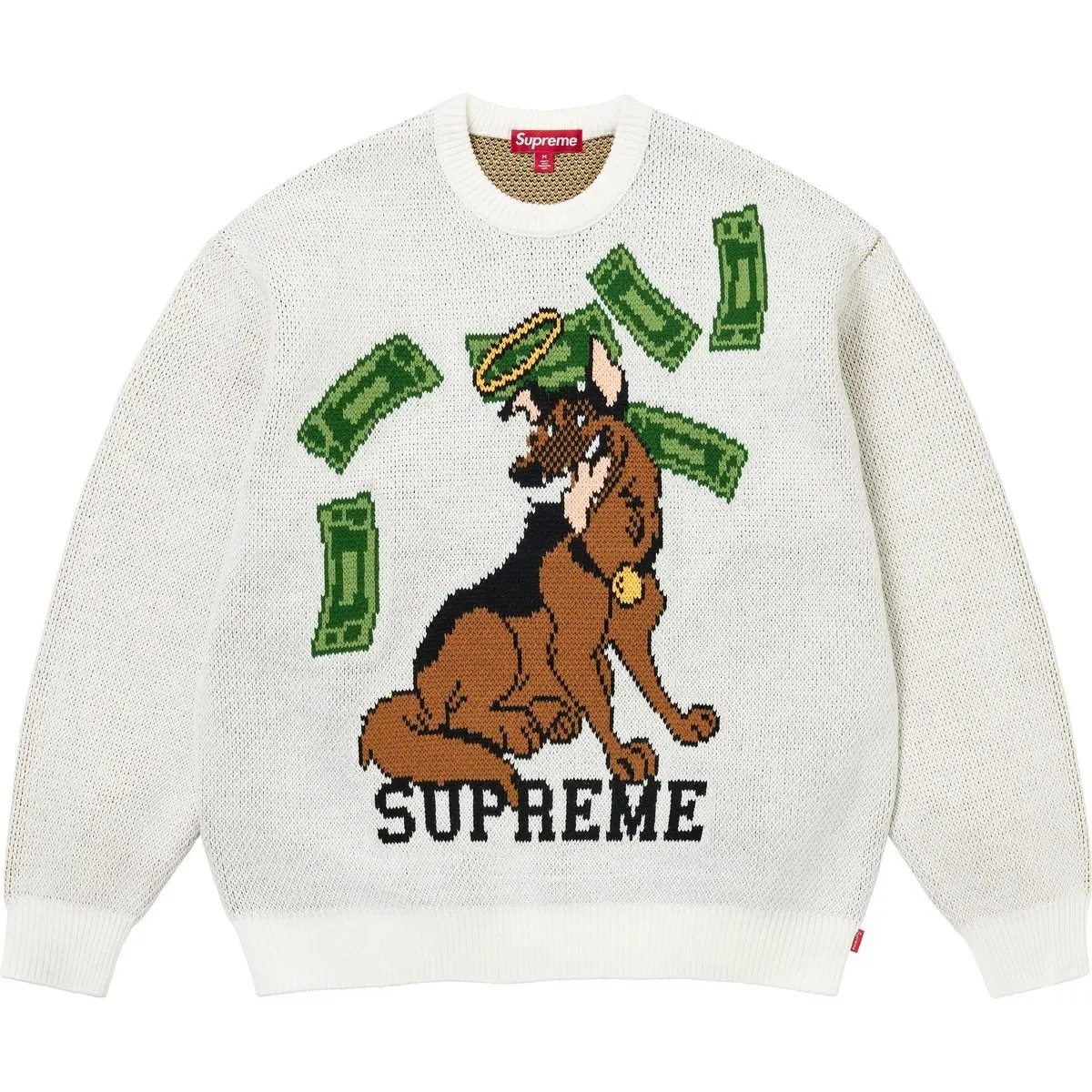 Все собаки попадают в рай FW25 WEEK11 свитер Unisex Supreme, черный — фото 2