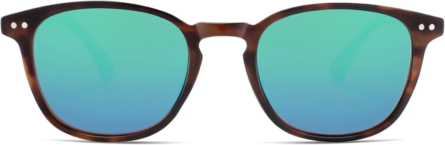 

Солнцезащитные очки SOJOS SJ2637, маленькие, закругленные, квадратные, поляризованные, для женщин и мужчин, в винтажном стиле, с линзами UV400, Tortoise/Greenish Blue