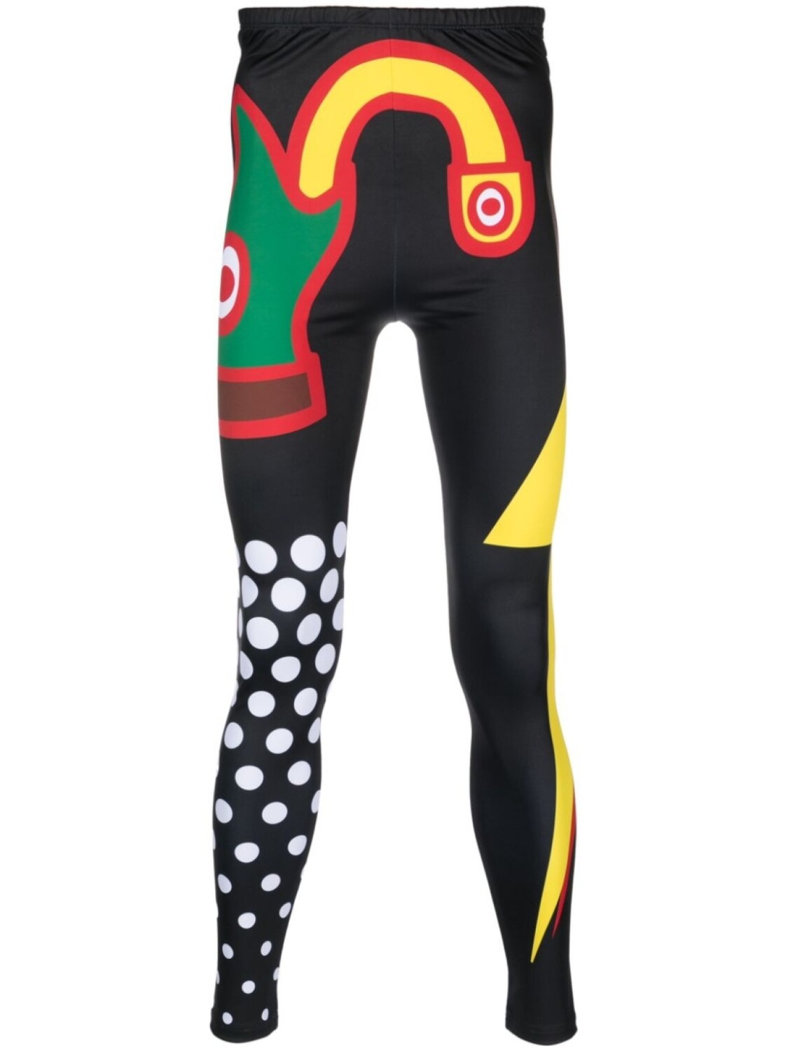 

Walter Van Beirendonck тайтсы с графичным принтом, черный