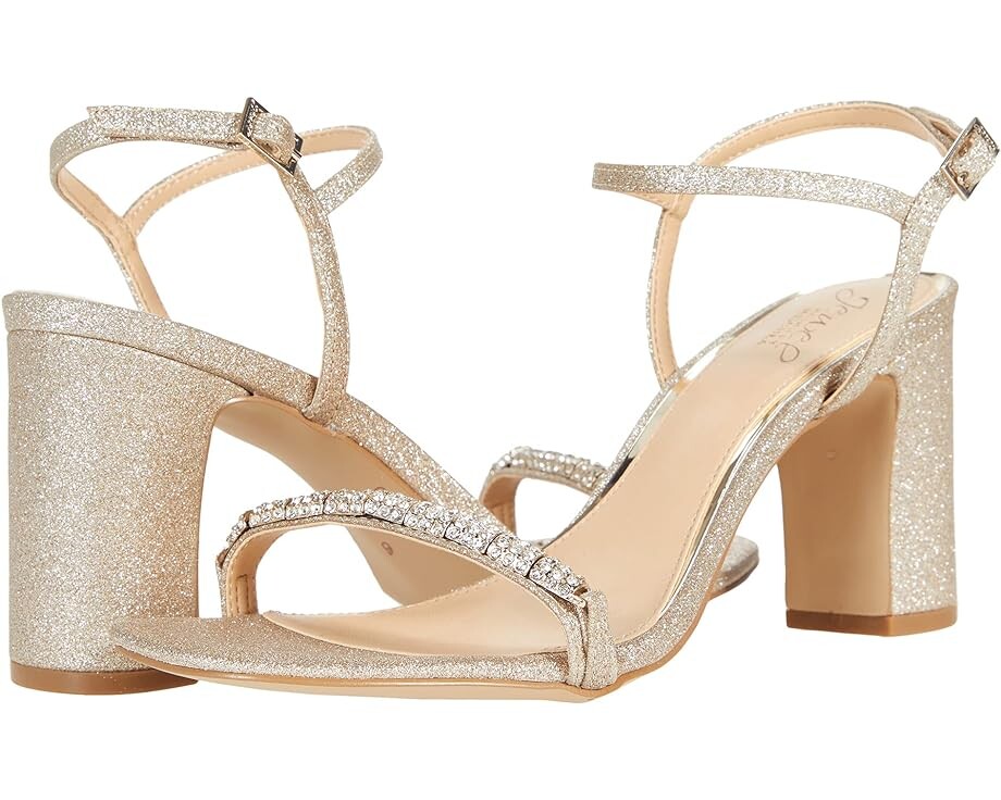 

Туфли Jewel Badgley Mischka Charlee, цвет Light Gold
