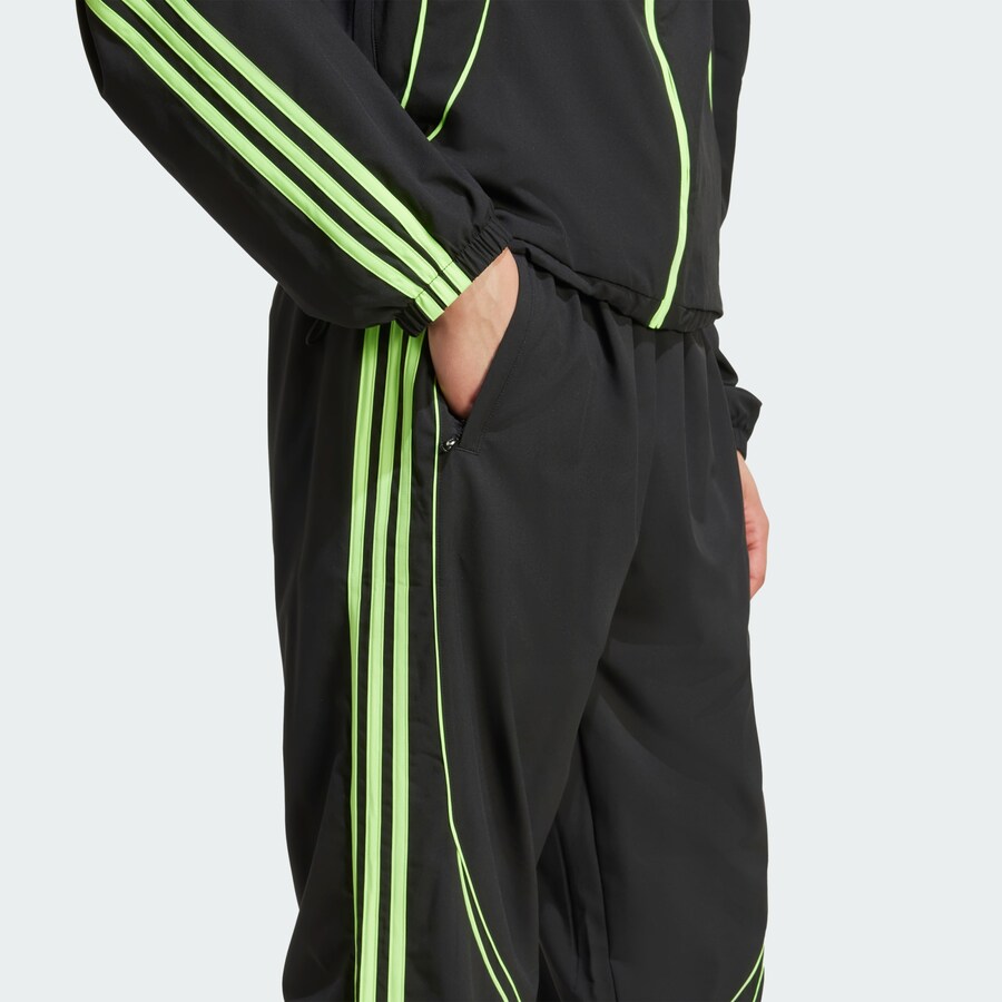 Брюки свободного кроя ADIDAS ORIGINALS Teamgeist Adicolor, черный — фото 4