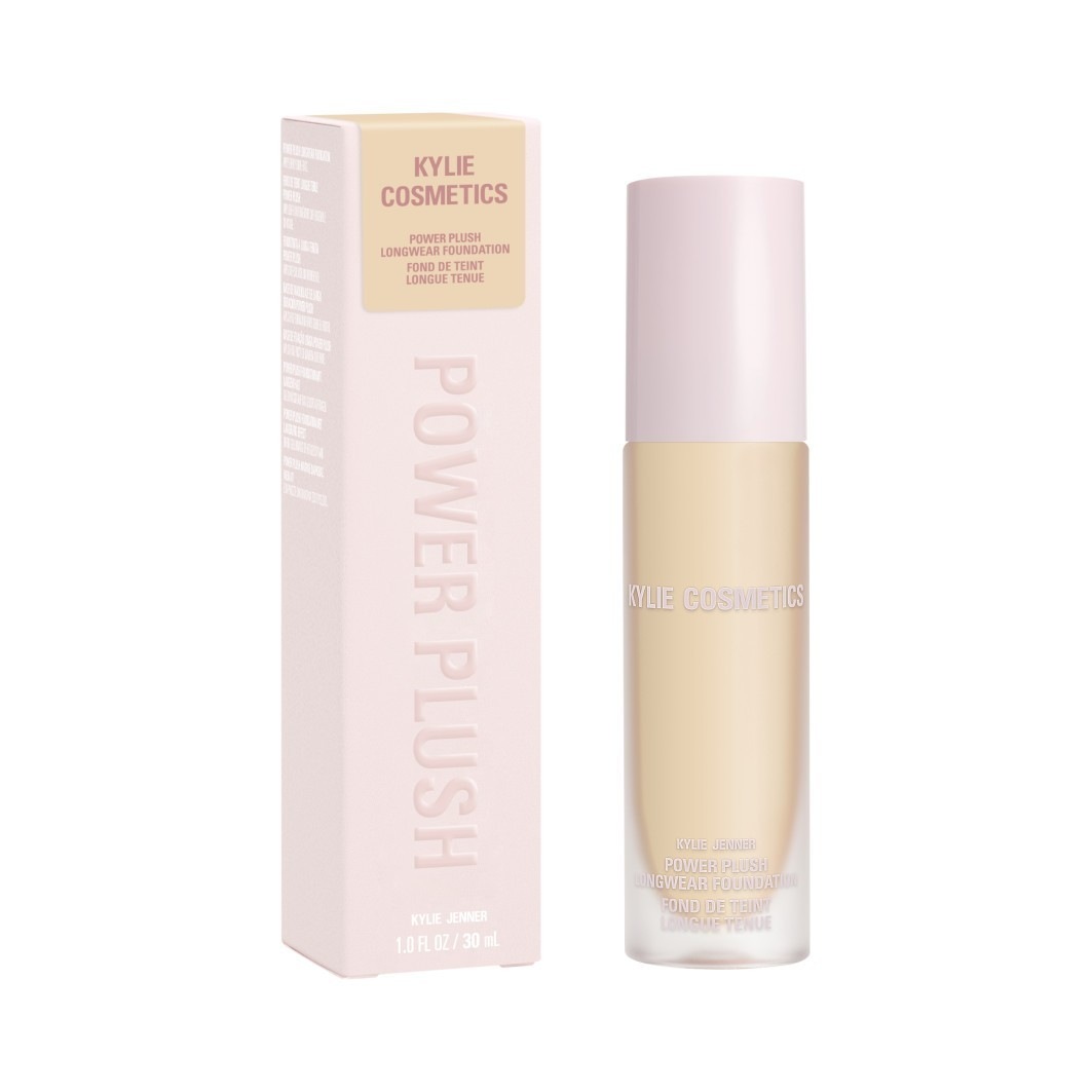 Тональный крем для лица power plush longwear Kylie Cosmetics, 1w, объем 30 мл — фото 2