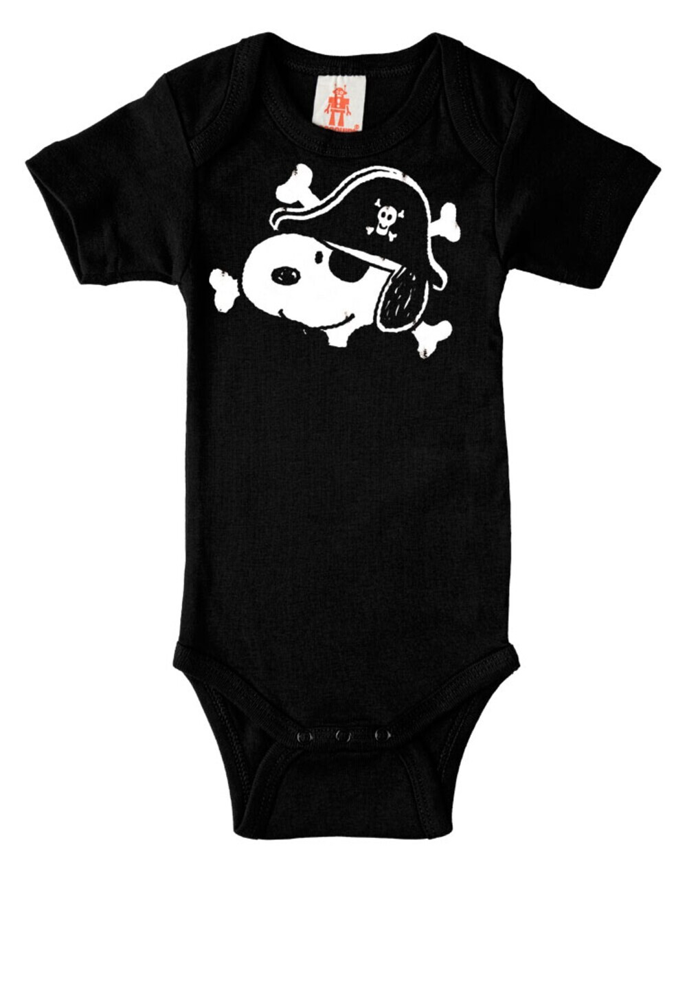 

Комбинезон/боди Logoshirt Peanuts Snoopy-Print, черный