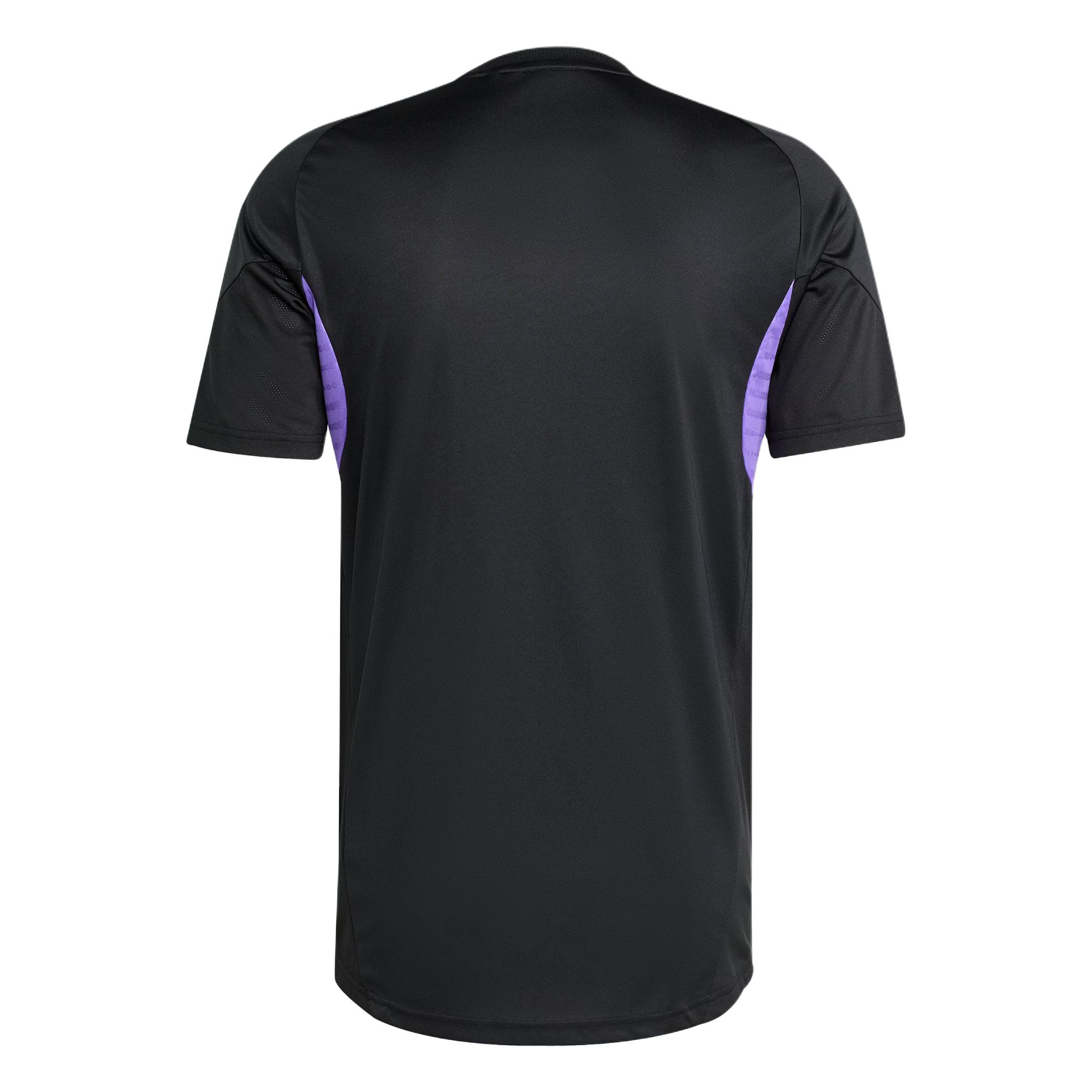 Футболка Tiro 25 SS25 мужская Adidas, черный/фиолетовый — фото 3