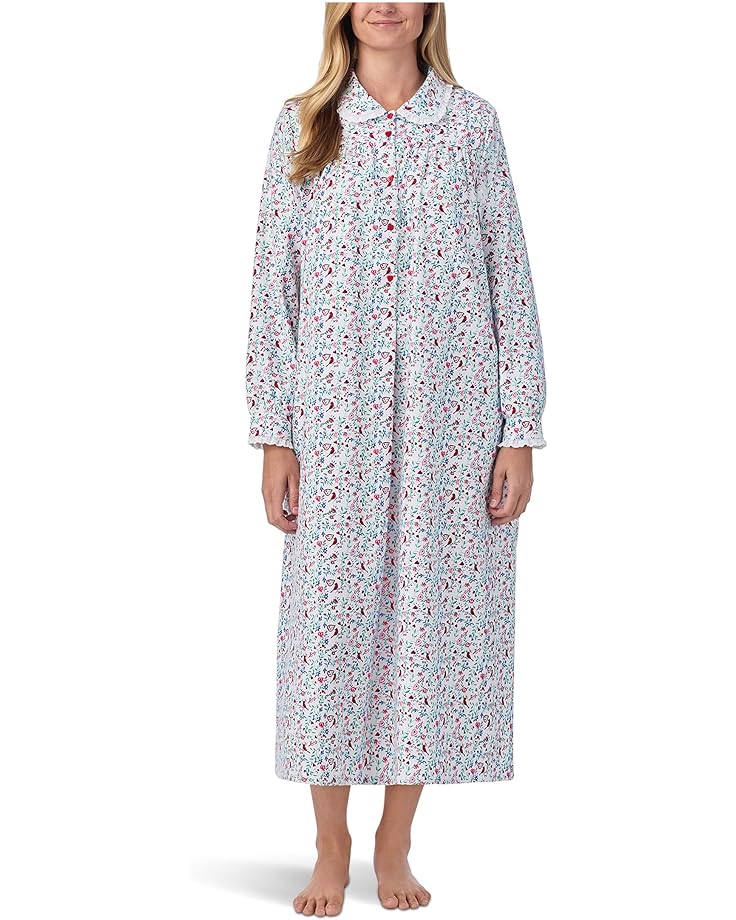 

Женская пижама Lanz of Salzburg Classic 50" Peterpan Gown, Holiday Cardinal