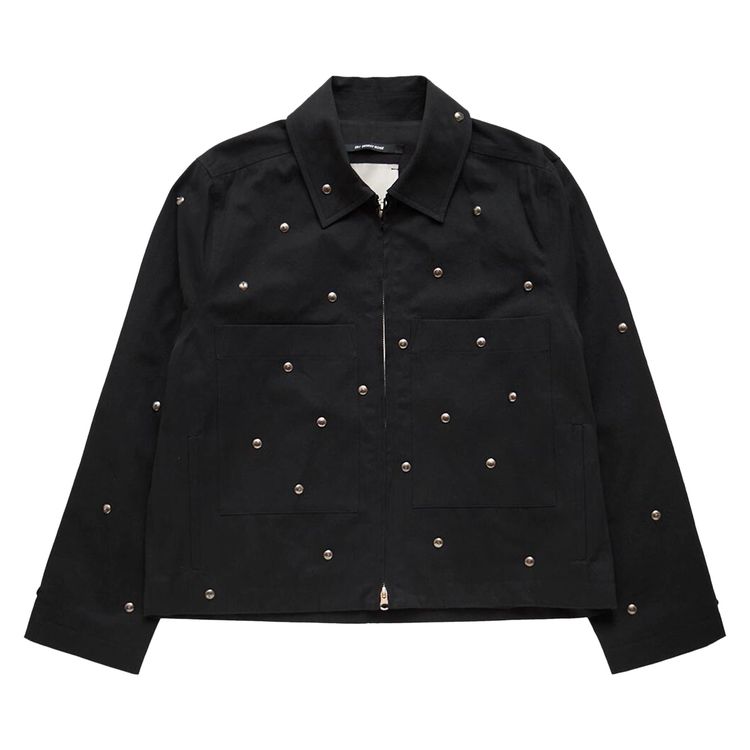 

Куртка Song for the Mute Metal Bead Crop Patch Pocket Jacket 'Black', черный