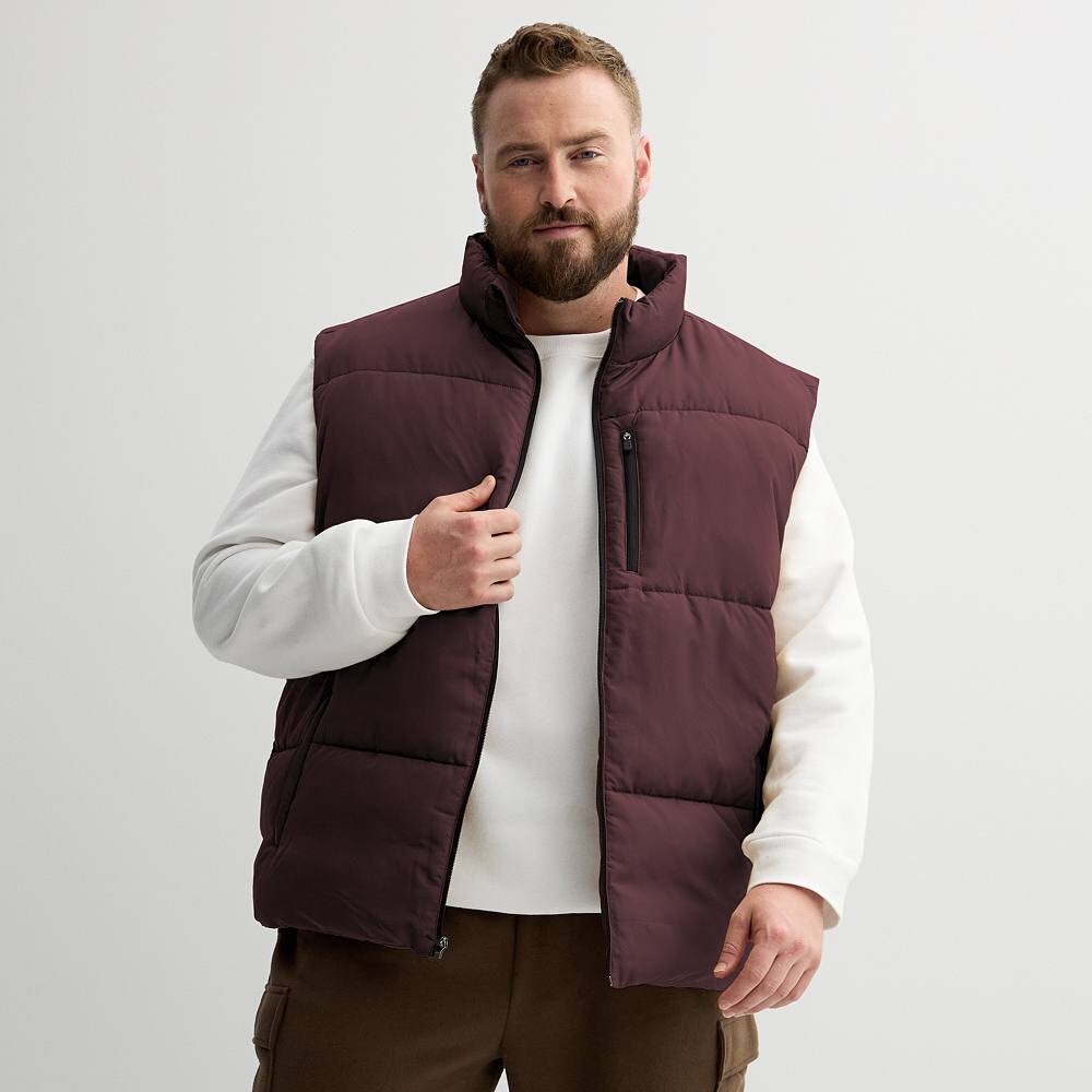 

Утепленный жилет-пуховик Big & Tall Tek Gear, цвет Pamina Plum