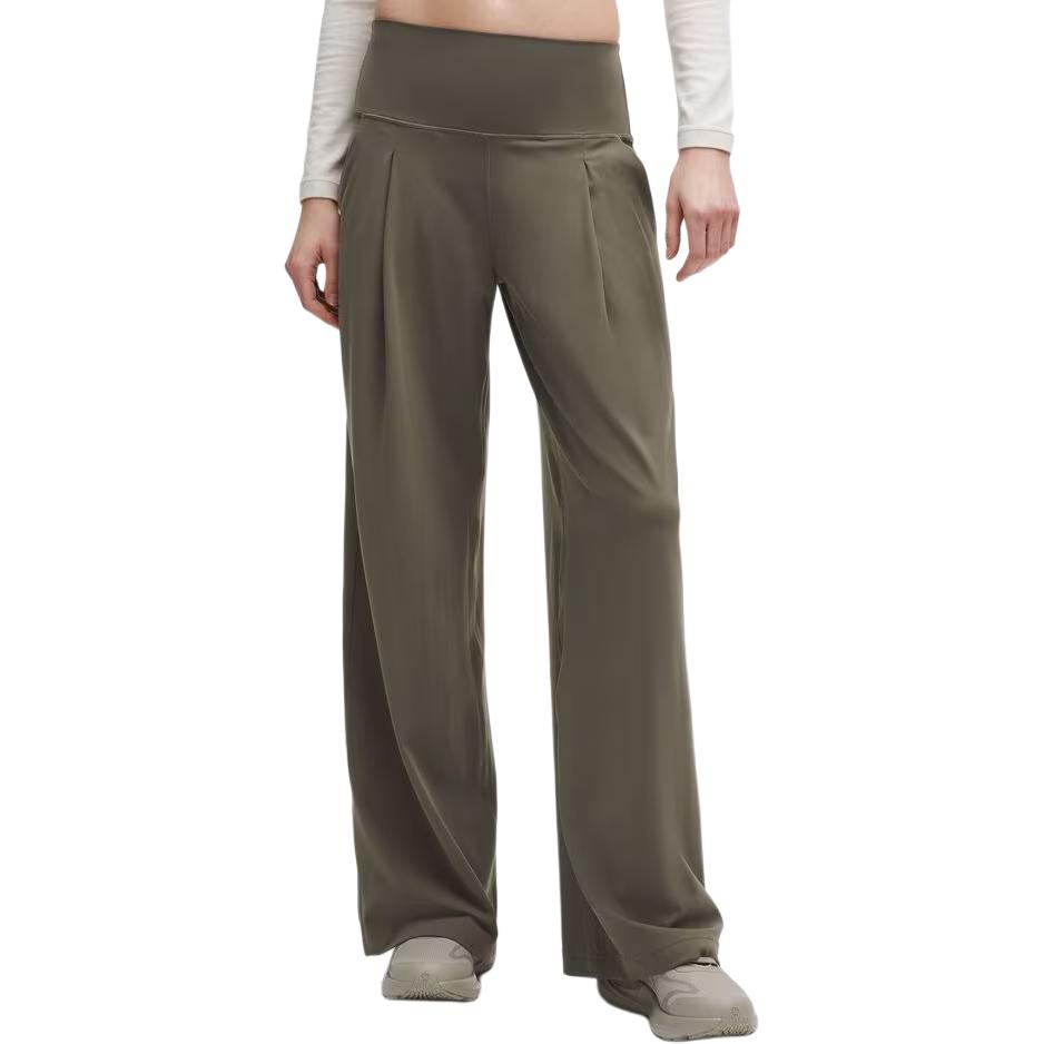 

Брюки Casual Align Collection Lululemon, army зеленый/armg