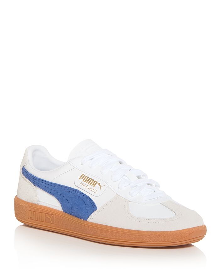 

Мужские кожаные кроссовки PUMA Palermo, синий