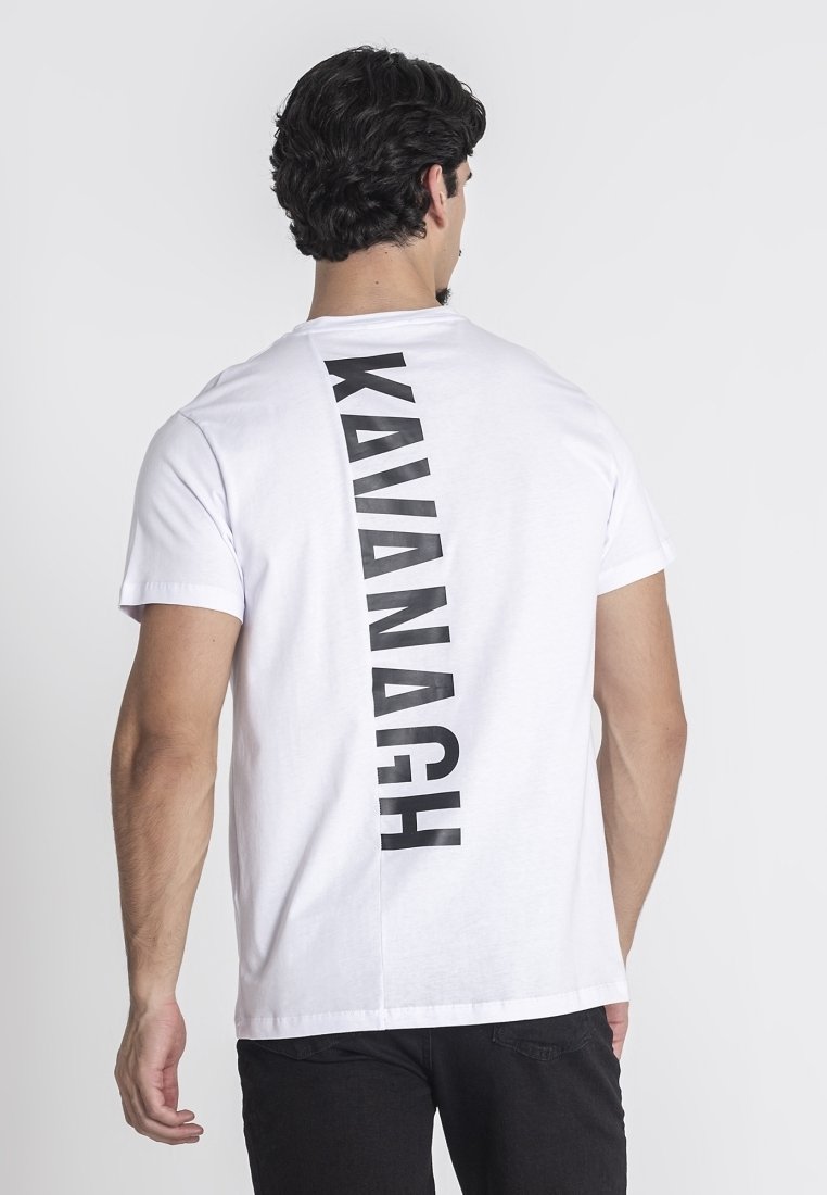 

Футболка с принтом CUT TEE Gianni Kavanagh, белый