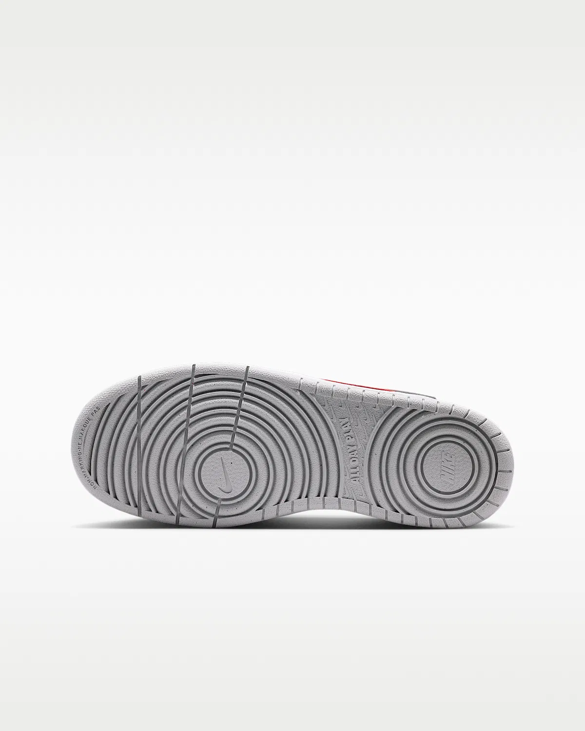 Кроссовки Nike Court Borough Mid 2 для детей, Smoke Grey/Grey Fog/White/Picante Red — фото 2