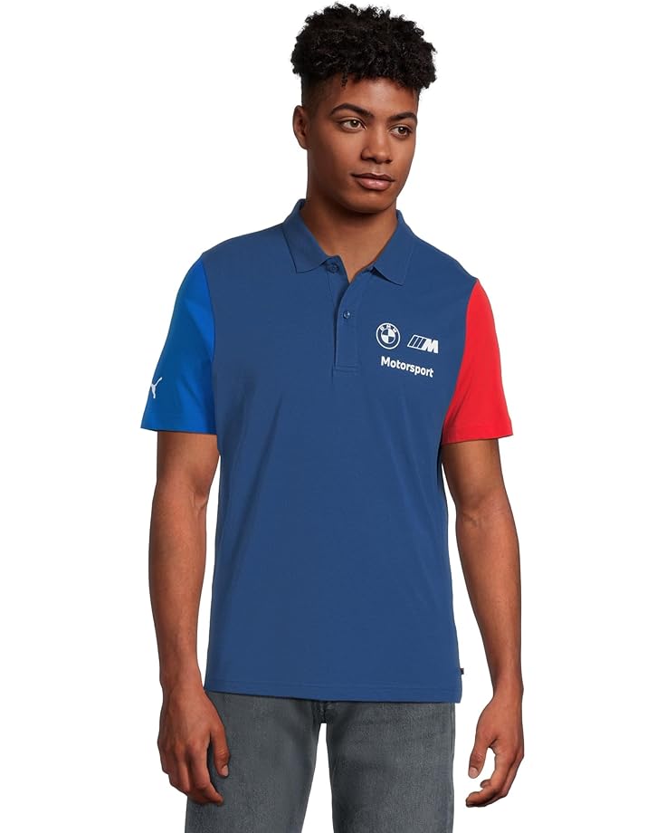 

Мужская футболка PUMA BMW M Motorsport Essentials Polo, Pro Blue-M Color, Синий, Мужская футболка PUMA BMW M Motorsport Essentials Polo, Pro Blue-M Color