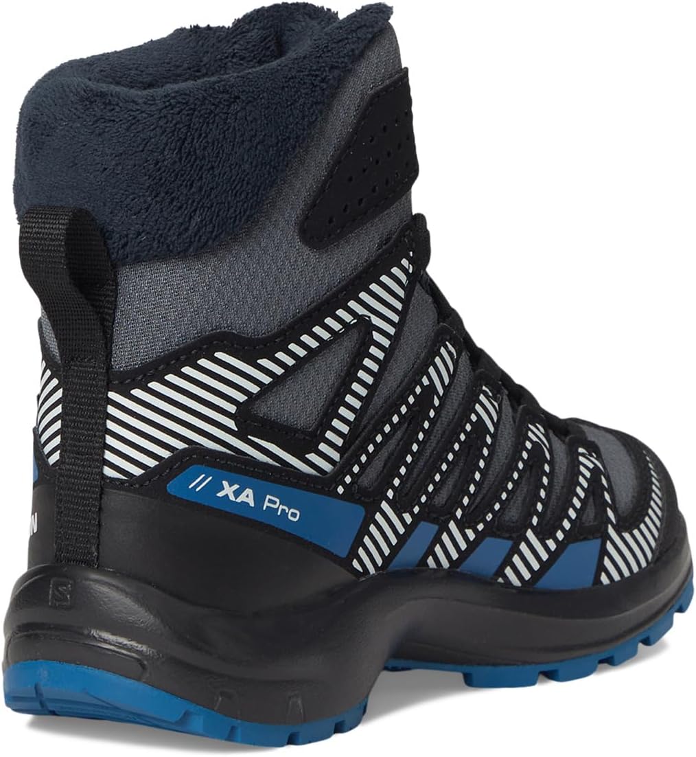 Детские кроссовки Salomon Unisex-Child Xa Pro V8 (для малышей и детей постарше), черный/синий — фото 3
